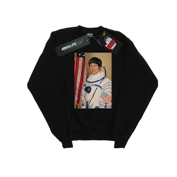 The Big Bang Theory Boys Howard Wolowitz Rocket Man Sweatshirt Black 5-6 Years