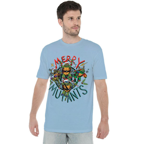 Teenage Mutant Ninja Turtles: Mutant Mayhem Herr Merry Mutants Light Blue XXL