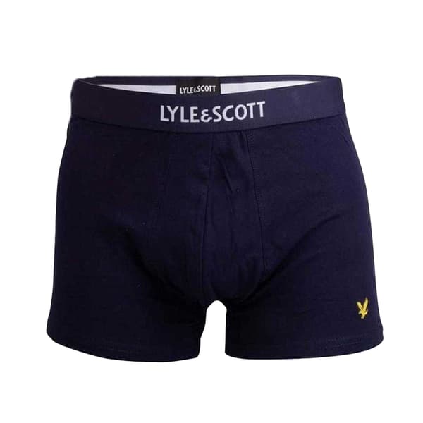 Lyle & Scott Boxershorts för män (3-pack) S Marinblå Navy S