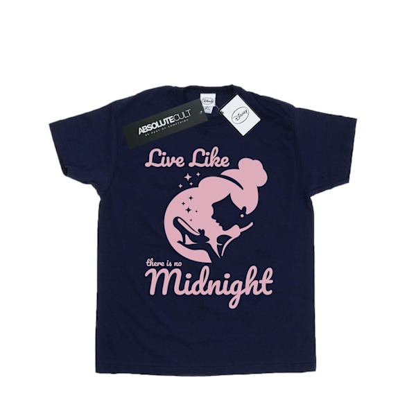 Disney Princess Herr Cinderella No Midnight T-Shirt L Marinblå Navy Blue L