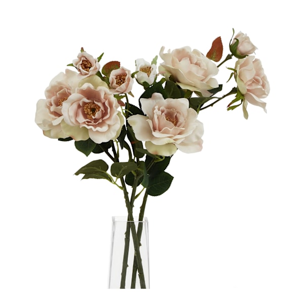 Hill Interiors The Natural Garden Collection Tea Rose Konstgjord Pale Pink One Size