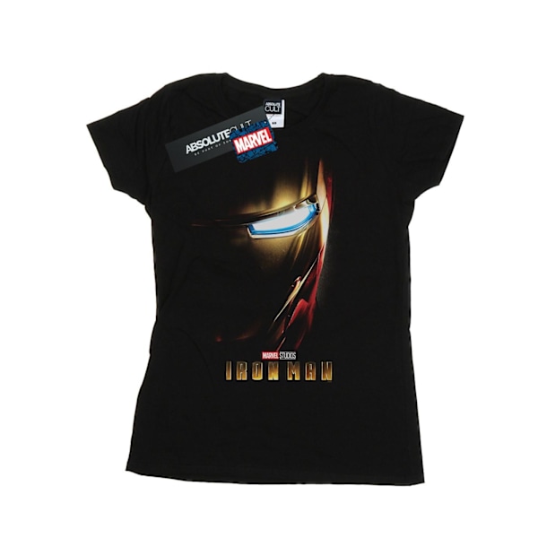 Marvel Studios Dam/Kvinnor Iron Man Poster Bomull T-Shirt L B Black L