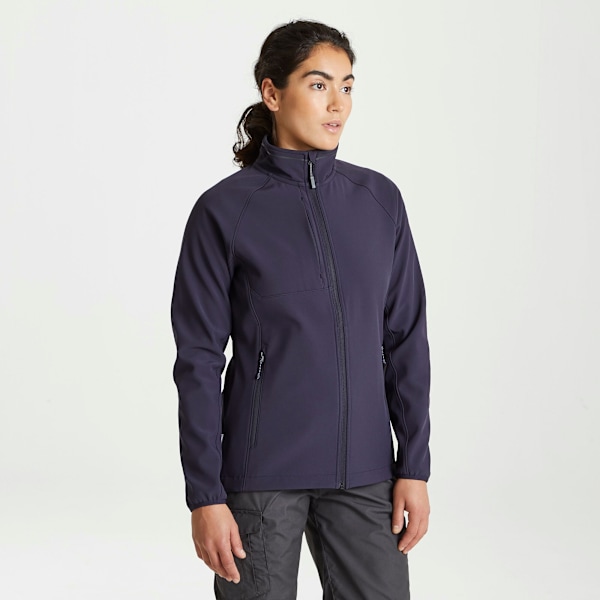 Craghoppers Womens/Ladies Expert Basecamp Soft Shell Jacket 8 U Dark Navy 8 UK