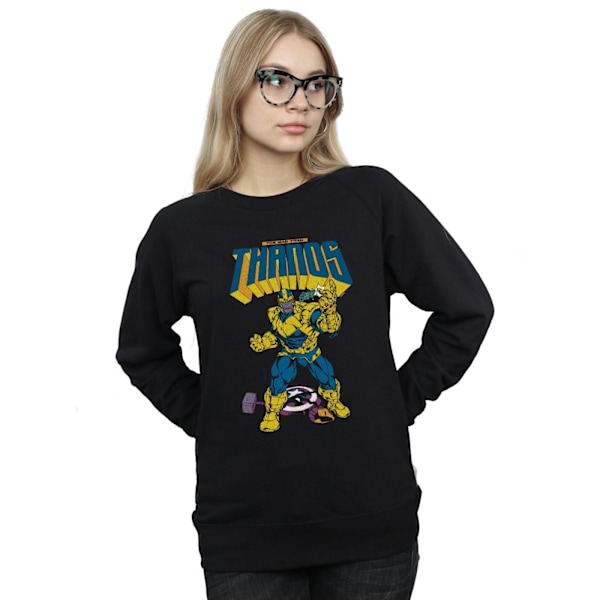 Marvel Dam Thanos Mad Titan Snap Sweatshirt S Svart Black S