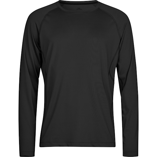 Tee Jays CoolDry Långärmad Skuren T-shirt L Svart Black L