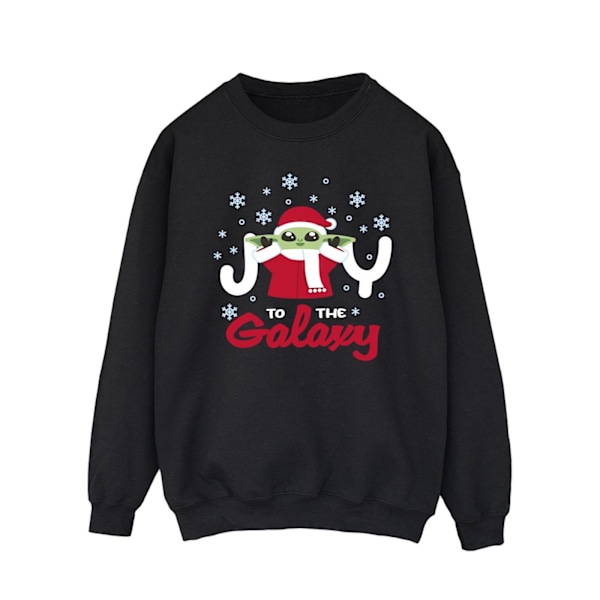 Star Wars Mens The Mandalorian Joy To The Galaxy Sweatshirt XXL Black XXL