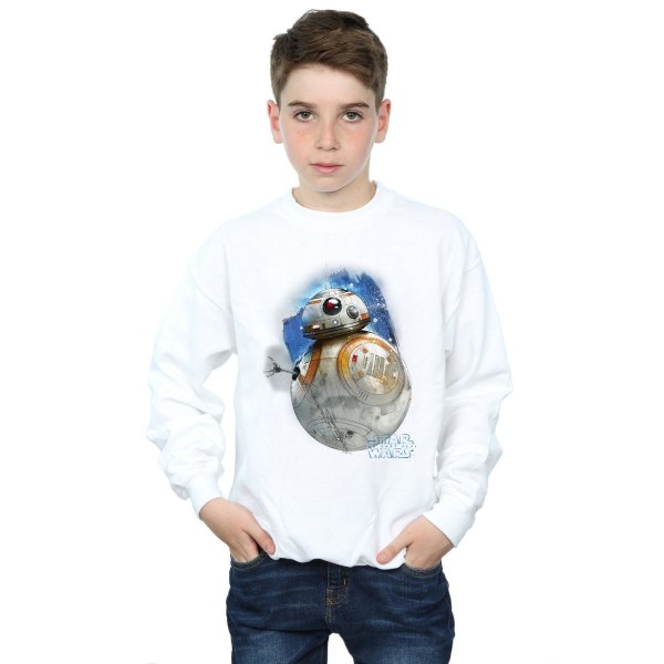 Star Wars: The Last Jedi Boys BB-8 Brushed Sweatshirt 9-11 år White 9-11 Years