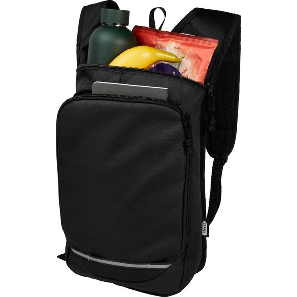 Trails RPET Outdoor Ryggsäck En Storlek Solid Black Solid Black One Size