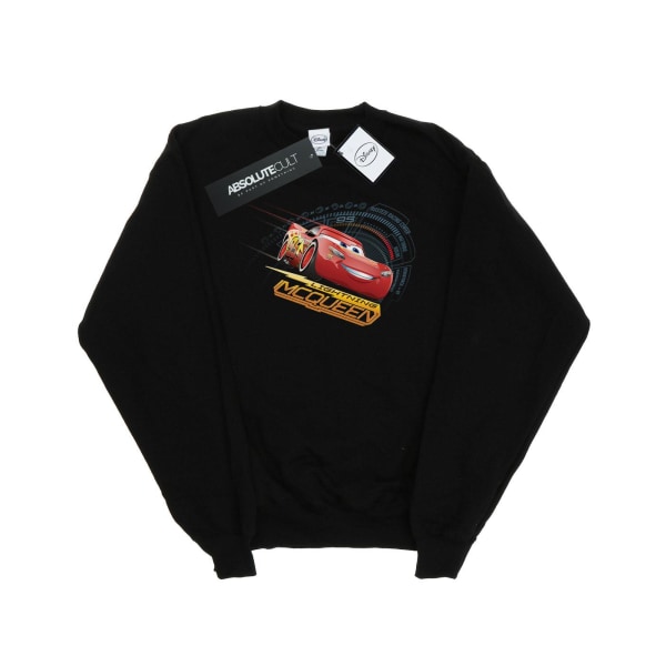 Disney Boys Cars Lightning McQueen Sweatshirt 7-8 Years Black Black 7-8 Years