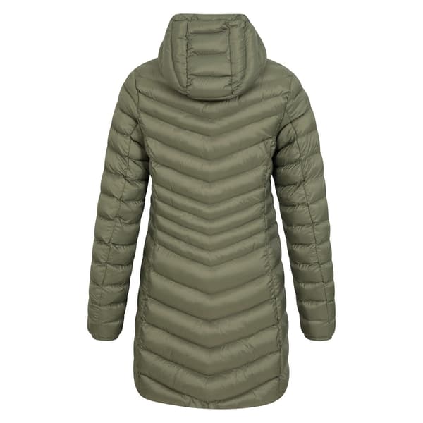 Mountain Warehouse Dam/Damer Florence Lång Vadderad Jacka 16 Khaki 16 UK