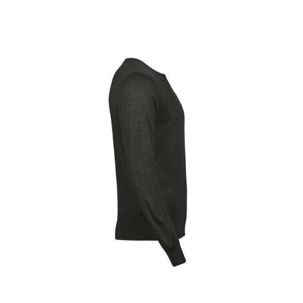 Tee Jays Herr Stickad Tröja med Rund Hals M Tall Pine M