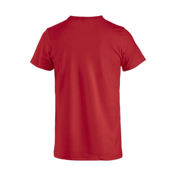 Clique Barn/Barn Basic T-Shirt 12-14 År Röd Red 12-14 Years