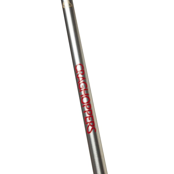 Craghoppers Venture Trekkingstavar (2-pack) 62cm - 135cm Silver Silver Grey/Black/Red 62cm - 135cm