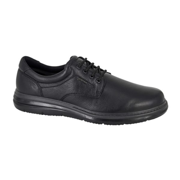 IMAC Mens Softie Läder Casual Shoes 9 UK Svart Black 9 UK