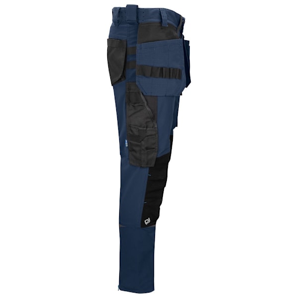 Projob herr stretchbyxor 34S marinblå Navy 34S
