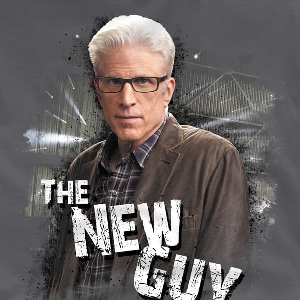 CSI Herr The New Guy T-Shirt L Kolgrå Charcoal L