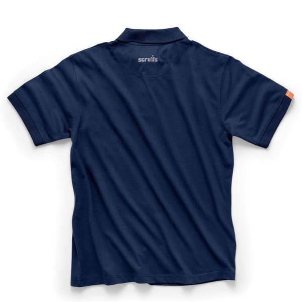 Scruffs Herr Polotröja XL Marinblå Navy XL