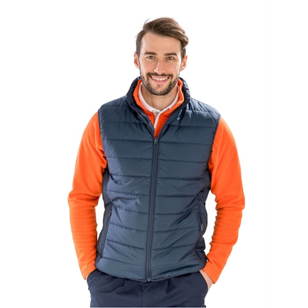 Result Core Mens Promo Padded Body Warmer XL Marinblå Navy Blue XL