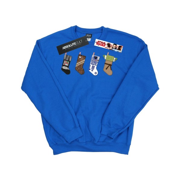 Star Wars Girls Julstrumpor Sweatshirt 12-13 år Roya Royal Blue 12-13 Years