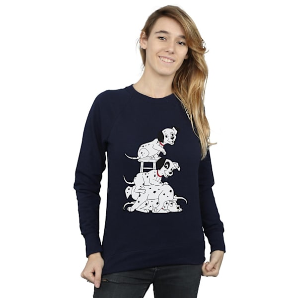 101 Dalmatiner Dam/Dam Stol Sweatshirt M Svart Black M