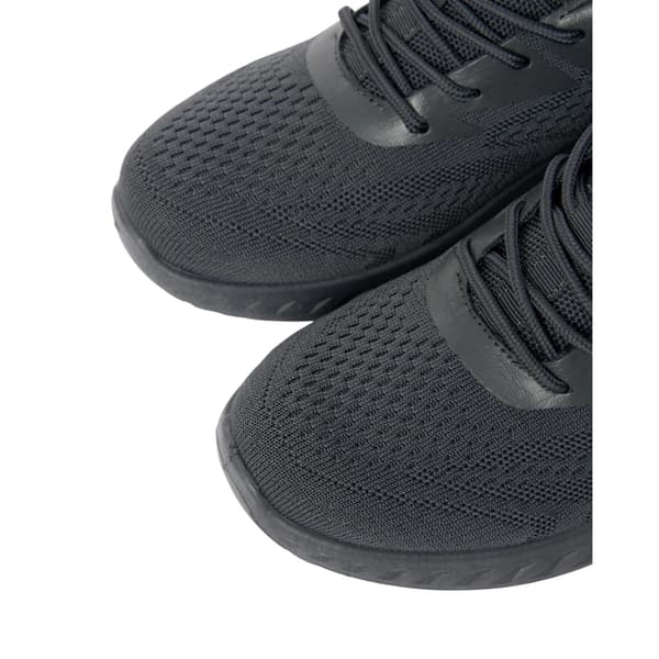 Crosshatch Earsdon Flyknit Herrskor 10 UK Grå Grey 10 UK