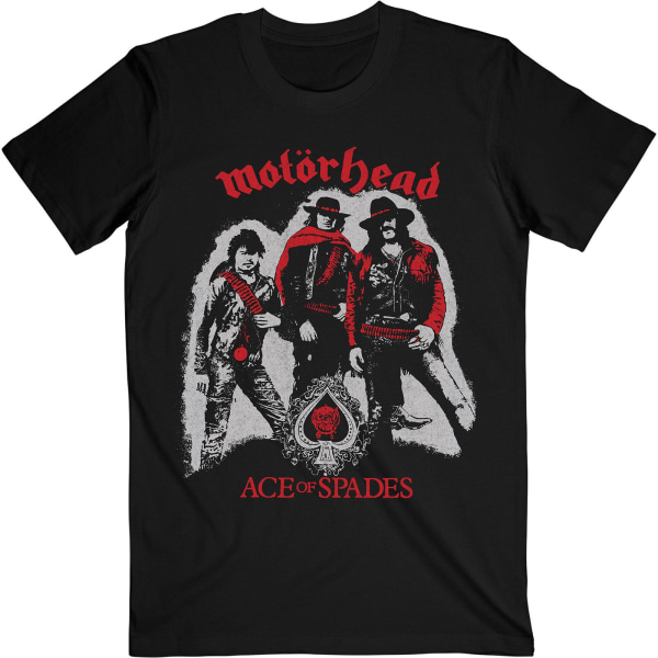 Motorhead Unisex Adult Ace Of Spades T-Shirt M Svart Black M