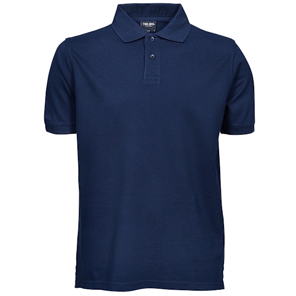 Tee Jays Herr Heavy Pique Kortärmad Polotröja L Marinblå Navy Blue L