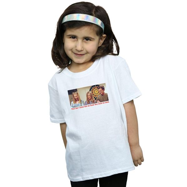 Friends Girls De Vet Inte Att Vi Vet Bomull T-shirt 7-8 År White 7-8 Years
