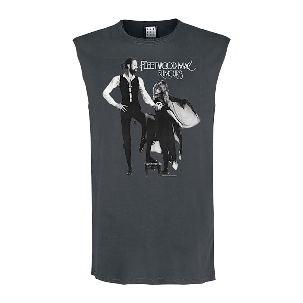 Amplified Mens Rumors Fleetwood Mac Tank Top XXL Charcoal Charcoal XXL