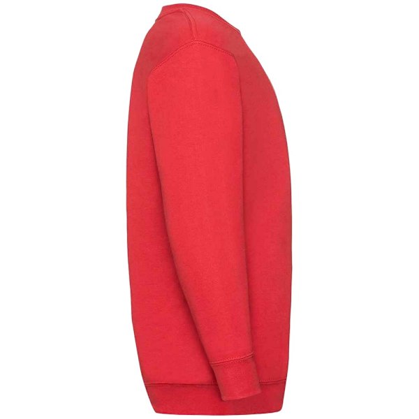 Fruit of the Loom Barn/Barnkläder Klassisk Drop Shoulder Sweatshirt Red 14-15 Years