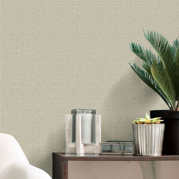 Belgravia Giorgio enfärgad vinyltapet med textur 10 m x 53 cm Nat Natural 10m x 53cm
