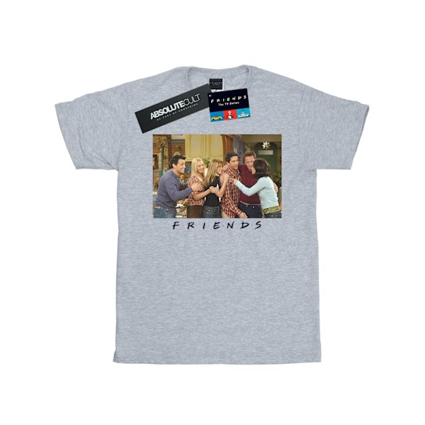 Friends Mens Group Photo Apartment T-Shirt 3XL Sports Grey Sports Grey 3XL