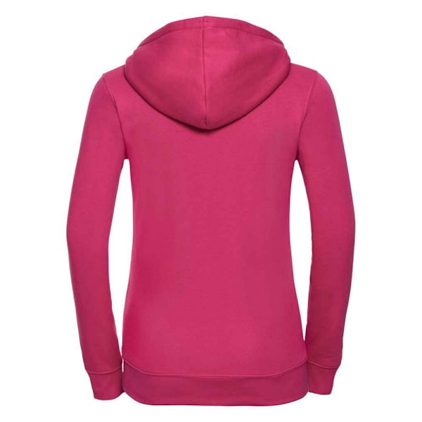 Russell Dam/Kvinnor Äkta Full Zip Hoodie S Fuchsia Fuchsia S