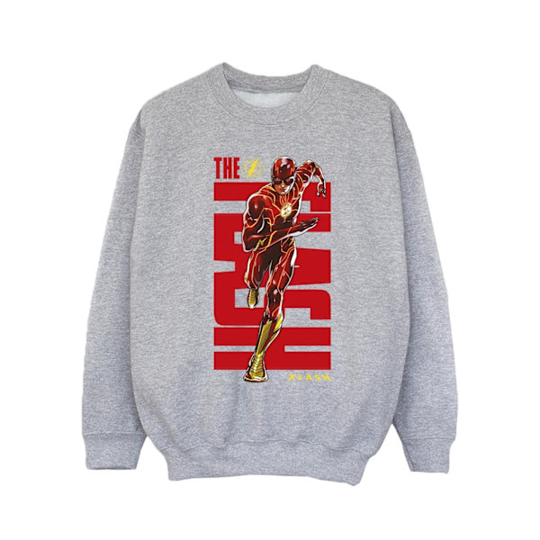 DC Comics Girls The Flash Dash Sweatshirt 3-4 år Sports Grey Sports Grey 3-4 Years