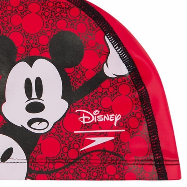 Disney Barn/Barn Mickey Mouse Speedo Pace Badmössa En Storlek Red One Size