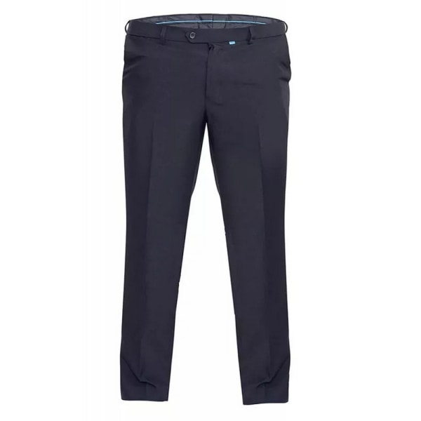 D555 Mens Max justerbar midja Kingsize byxa 54S Marinblå Navy 54S