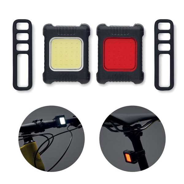 MidOcean Blight Cykelljus Fram Set (2-pack) One Size Svart Black One Size