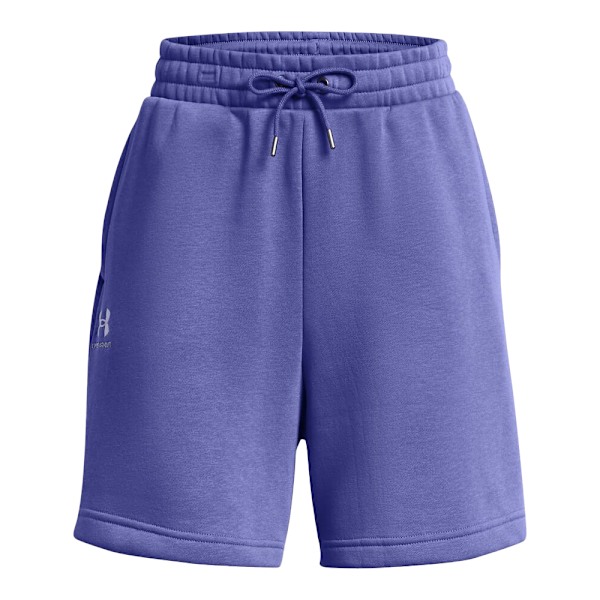 Under Armour Dam/Flick Fleece Logo Boyfriend Shorts 8 UK Pu Purple 8 UK