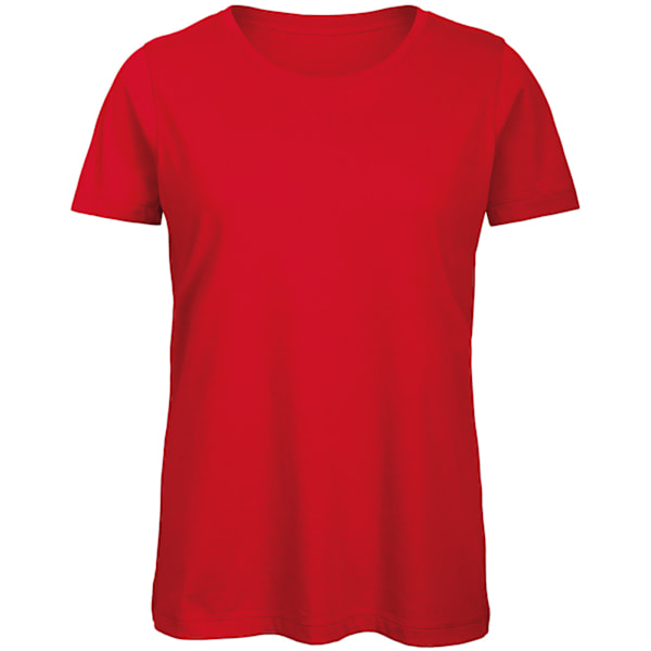 B&C Dam/Kvinna Organisk T-shirt XL Röd Red XL