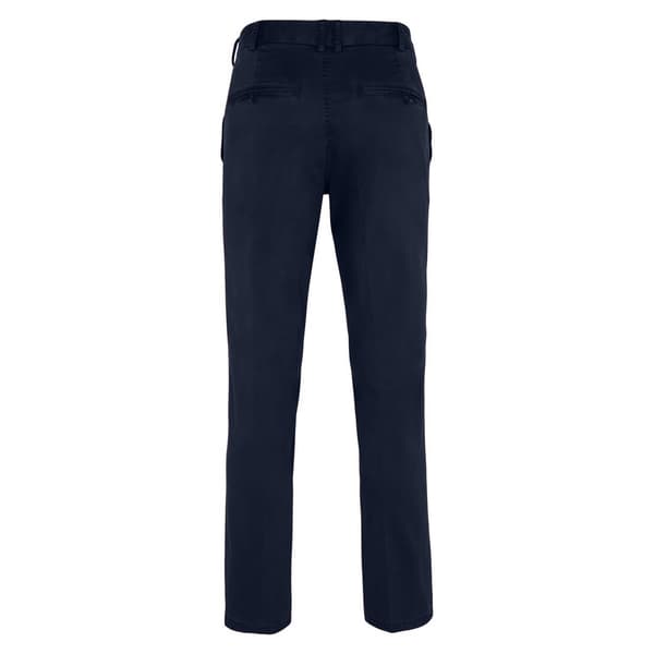 Front Row Dam/Damer Bomullsrik Stretch Chino Byxor S Marinblå Navy S