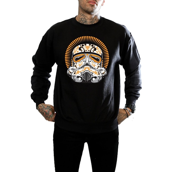 Star Wars Stormtrooper Dia De Los Muertos Sweatshirt M Bla Black M
