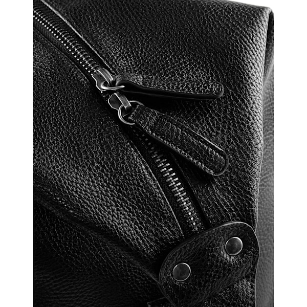 Quadra Nuhide Weekender Holdall En Storlek Svart Black One Size