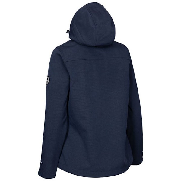 Trespass Womens/Ladies Christine DLX Softshell Jacka S Marinblå M Navy Marl S