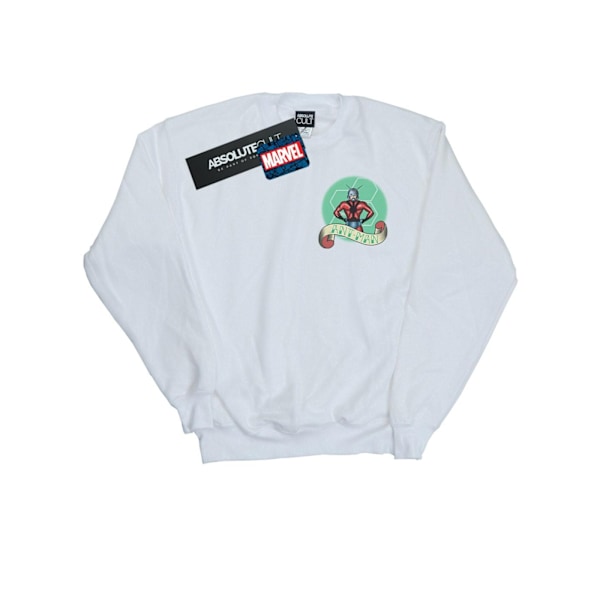 Marvel Boys Ant-Man Tattoo Brösttryck Sweatshirt 9-11 År W White 9-11 Years