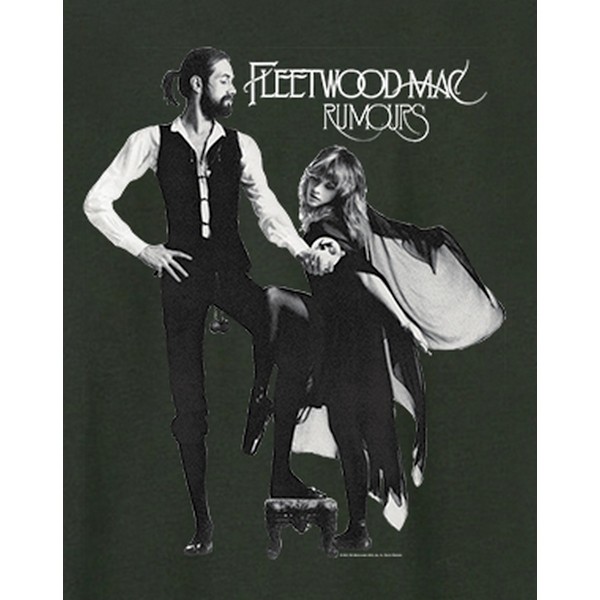 Amplified Unisex Adult Rumours Fleetwood Mac T-Shirt L Charcoal Charcoal L