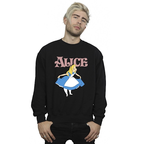 Disney Herr Alice In Wonderland Take A Bow Sweatshirt M Svart Black M