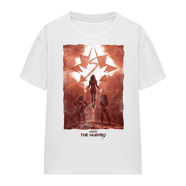 The Marvels Dam T-Shirt S Vit White S