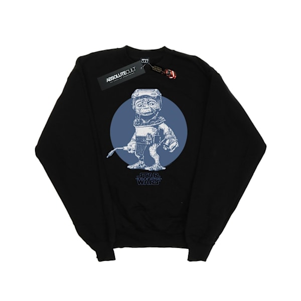 Star Wars Herr The Rise Of Skywalker Babu Frik Mono Sweatshirt Black 4XL