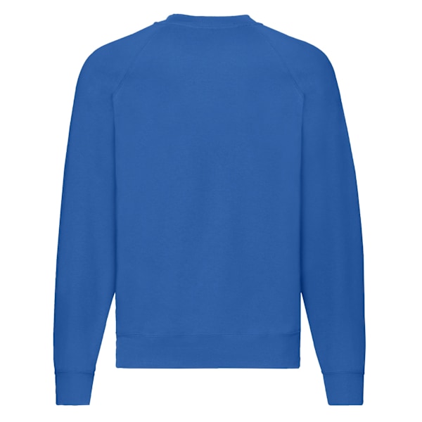 Fruit Of The Loom Herrarnas Klassiska Raglansweatshirt S Royal Blå Royal Blue S