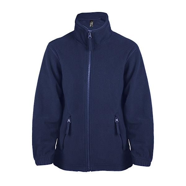 SOLS Barn/Barn North Zip-Up Fleece Jacka 4 år Marinblå Navy 4yrs